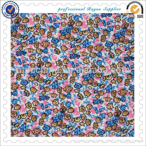 100% Viscose printed fabric rayon fabric